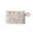White, variant on Cute Quilted Heart Makeup Bag, Portable Heart Design Coin Purse for Young Students, Suits Handbag, Backpack, Great for Lipstick and Earbuds