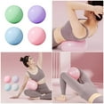 thumbnail image 2 of Exercise Ball Gym Ball for Pilates, Core Training, Physical Therapy and Balance, 2 of 16