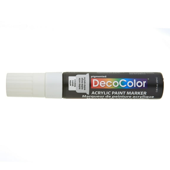 Uchida DecoColor Acrylic Paint Marker, Jumbo, White