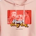 thumbnail image 3 of Friends - Happy Turkey Day - Juniors Cropped Pullover Hoodie, 3 of 5