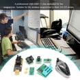 thumbnail image 4 of USB Programmer Kit with SOP8 Clip EEPROM Burner BIOS Flasher SPI Flash Programmer Kit with 1.8V Adapter and 150mil SOP8 Socket for 24/25 Series, 4 of 8