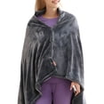 thumbnail image 2 of HIBIBUD 2026 New Heated Blanket Wrap, Cozy & Snuggy Electric Shawl for Women, Washable, Auto Shut-Off, Reversible Snuggie Heated Blanket for Home, Lounging, Office, Travel, Cold Weather, Relaxation., 2 of 7