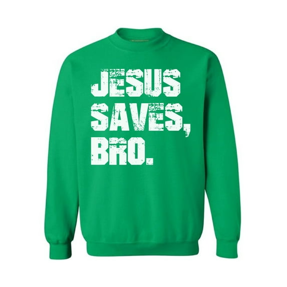 Awkward Styles Jesus Saves Bro Crewneck Christian Crewneck for Her Jesus Clothes Jesus Crewneck for Women Jesus Sweater for Men Christian Gifts Jesus Saves Bro Outfit for Men and Women