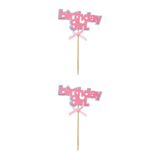Palito para pastel Moyic DIY Prop Party Supplies Accesorios Decoraciones 2Conjunto