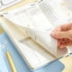 thumbnail image 5 of 2026 Planner Thick Notebook A5 Magnetic Closure Journal – Papel de 320 páginas de grosor, agenda semanal y diaria, cubierta de cuero PU, diseño plano, colores variados, 5 of 6