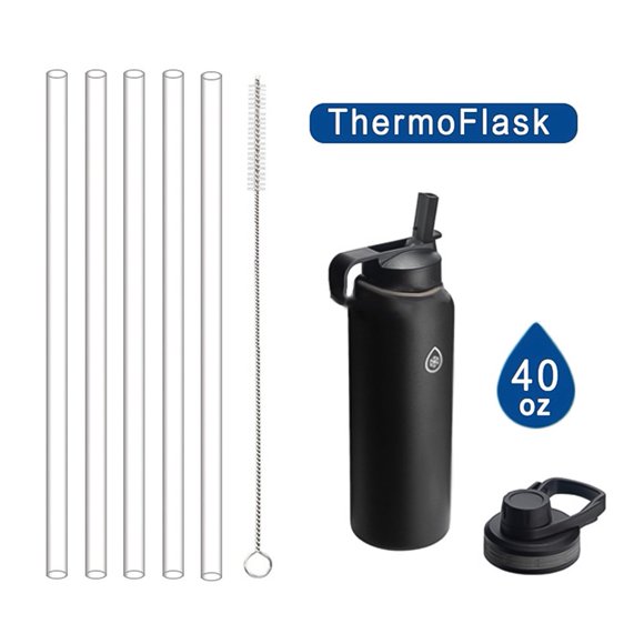 Bgsha Water cup cup straw is for Thermoflask 40oz straws replacement