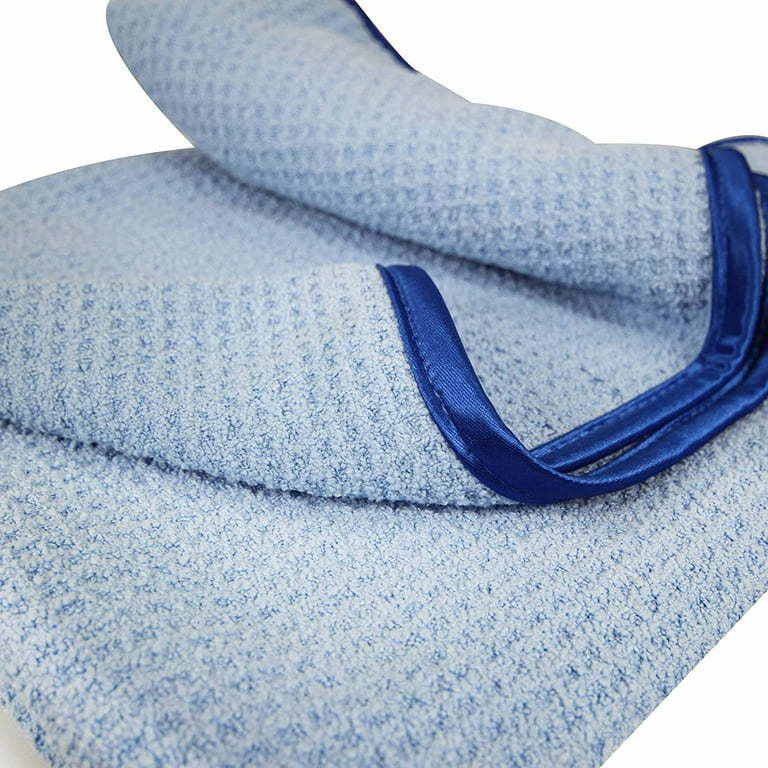 Waffle Weave Microfiber Glass Cleaning Towel 15 X 25 - The Auto Detail Guy
