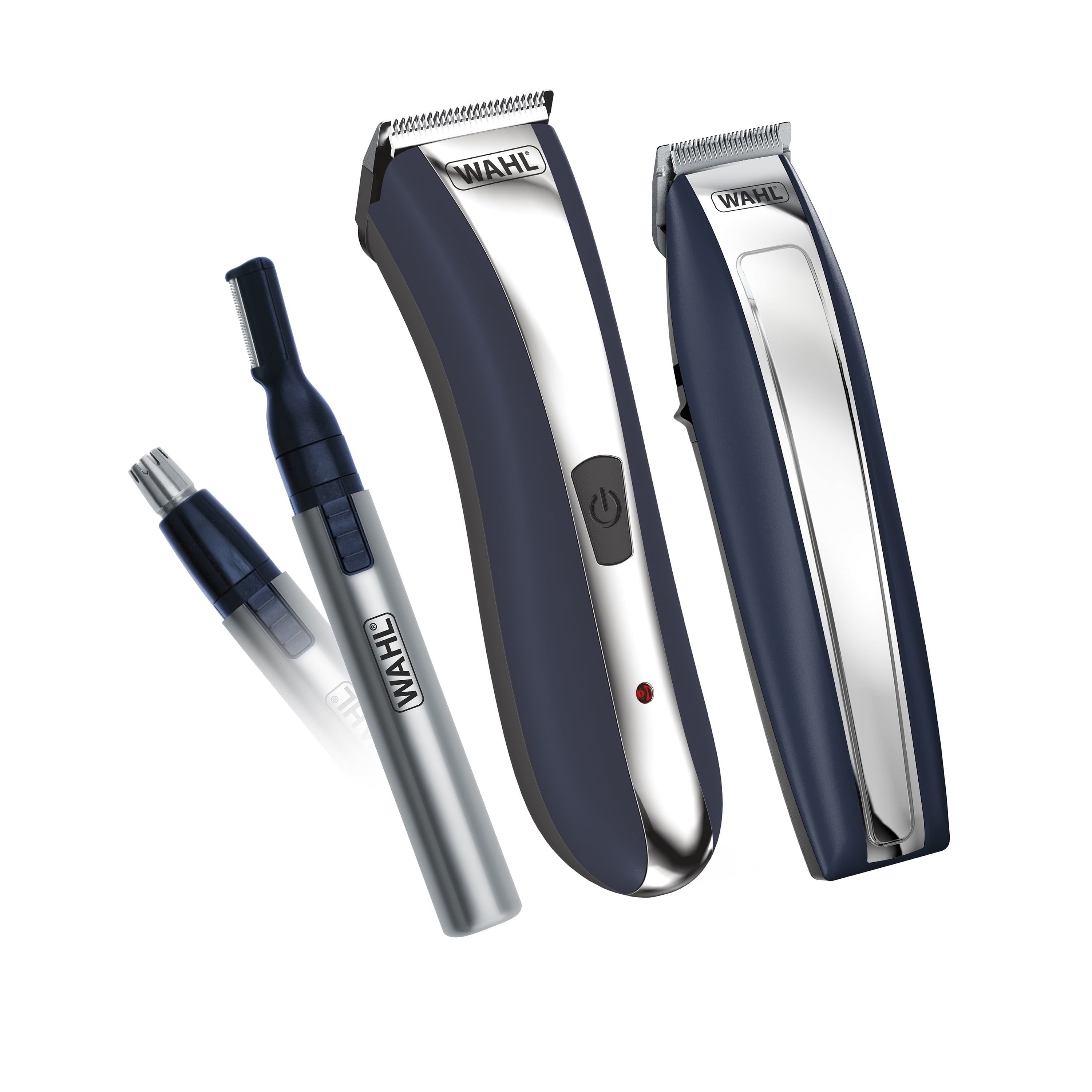 Wahl Clipper Lithium Ion Rechargeable Cord/Cordless Haircutting & Trimming  Combo kit - 79003 Black/Gay - Walmart.com