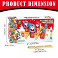 thumbnail image 2 of XFGOU Board game Toys and Hobbies Christmas Edition Board Games New Tac Toe Board Games Head Games Family Games Toys For Children 38 (1pcs) Tabletop Games, 2 of 7