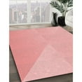 thumbnail image 3 of Ahgly Company Machine Washable Indoor Rectangle Transitional Flamingo Pink Area Rugs, 4' x 6', 3 of 7