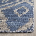 thumbnail image 3 of Safavieh Kilim Goran Geometric Wool Area Rug, Blue/Gray, 5' x 8', 3 of 7