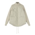 thumbnail image 5 of HAJWOH Womens Puffer Jacket Lightweight Knit Patchwork Zip Up Long Sleeve Quilted Jackets Warm Winter Outerwear 2026, 5 of 7