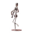 thumbnail image 1 of Estatua de hombre músico, figura de mesa de músico, escultura de músico, figura artística para fiesta, oficina, entrada, mesa, festival flauta de lengüeta, 1 of 8