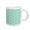 White, variant on 3drose, Mint Honeycomb Pattern - Pastel Aqua Blue Hexagons - Light Teal Turquoise Bee Hive Hexagonal Design, 11oz Mug
