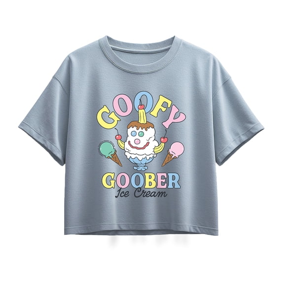 SpongeBob SquarePants - Goofy Goober - Youth Girls Boxy T-Shirt