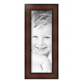 thumbnail image 2 of ArtToFrames 6" x 17" Honors Mahogany Picture Frame, 6x17 inch Brown Wood Poster Frame (WOM-5155), 5 Pack, 2 of 6