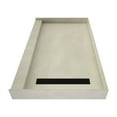 thumbnail image 4 of Tile Redi Rt3660r-Pvc Redi Trench 60" X 36" Rectangular Shower Base - Bronze, 4 of 7