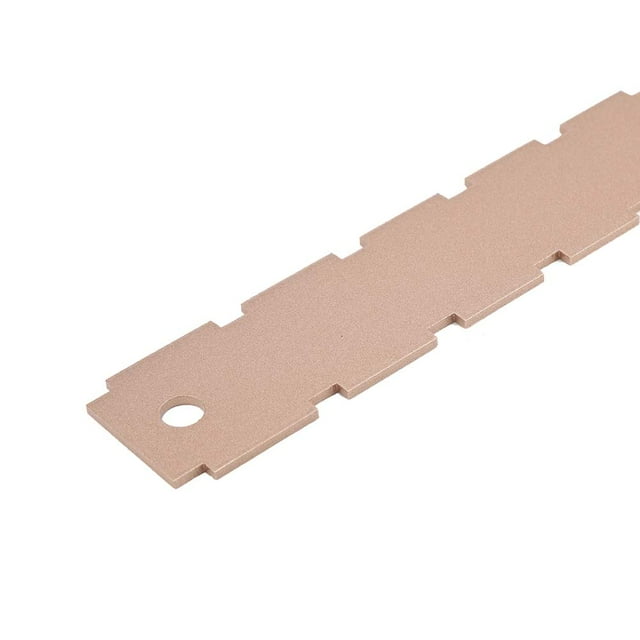 Bass Fingerboard Height Measurement Ruler Metal Guitar Neck Notch Instrument Repair Tool