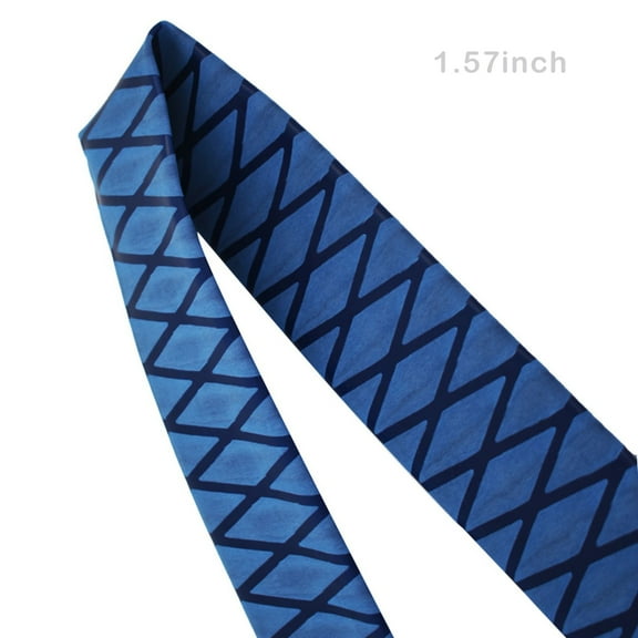 Heat Shrinkable Winding Tube, Wrapped with Fishing Handle Cork Rod Handle, Suitable for with Anti-slip and Insulating Functions,Construction DIY Fishing Rod Handle Cork , Blue (39.4" x 1.57")