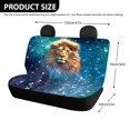 thumbnail image 4 of CHAQLIN Lion and Star Pattern Non-Slip Auto Seat Cushions for Car Interior Automotive, Waterproof Rear Seat Covers Stretch Back Seat Protectors, 4 of 6