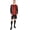 Red/black, variant on FORZA Men’s Striped Long Sleeve Soccer Kits [XS-XXL] – Football Jersey Kits for Adults, Full Football Shirts, Shorts & Socks Set