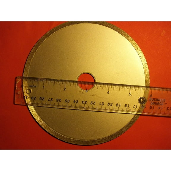 TechDiamondTools 6 Inch Rim Diamond Saw Blade Continuous Saw Blade 6"