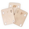 thumbnail image 1 of 3 Piece Guitar Neck Pad, Made Of Solid Maple, Protective Guitar Neck Pad For Bolt-on Neck, 1 of 5