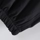 thumbnail image 4 of Pantalones largos para hombre, de color liso, holgados, con cordón y bolsillo de lino, informales, deportivos, hasta el tobillo, de poliéster., 4 of 5