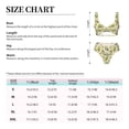 thumbnail image 4 of Kdxio Kiwi Ice Cream Print Women's 2 Piece High Waisted Wrap Spaghetti Strap Summer Swimsuit Bikini Set-, 4 of 7