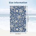 thumbnail image 4 of Yibo Funny Starfish on The Beach Towel Quick Dry Pool Towel Ultra Absorbent Lightweight for Bathroom Outdoor, 4 of 9