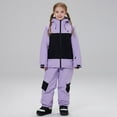 thumbnail image 3 of MEZZALL Kids Long Sleeve Snowsuit Boys Girls Insulated Ski Outfits For Winter Sports And Outdoor Activities With Thermal Warmth Cute Clothing Sets, 3 of 5