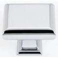 thumbnail image 2 of A310-14-SN Manhattan Cabinet Knobs Modern, Satin Nickel, 1-1/4", 2 of 7