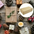 thumbnail image 3 of LYTIVAGEN 20 PCS Brown Kraft Gift Boxes Present Boxes with Lids Christmas Gift Boxes 20 * 11 * 5cm Easy Assemble Boxes with 2 Hemp Ropes for Parties, Birthdays, Weddings, Holidays, 3 of 7