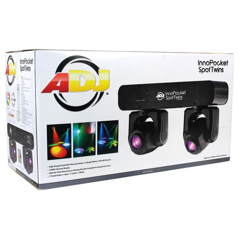 American DJ ADJ Inno Pocket Spot Twins Dual Moving Head