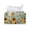 Butterfly and Sunflower Pattern, variant on Chririnla PU Leather Tissue Box Cover, Marble Pattern Design Rectangular Kitchen Tissue Holder Stain Resistant Removable Rectangle Tissue Box Cover for Car Bedroom