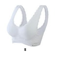 thumbnail image 4 of Minnieouse Sujetador sin costuras sexy y de apoyo para mujeres que quieren comodidad y estilo Push Up Bra Bra Push Up Sujetador deportivo Ropa Ropa interior Blanco,1 s, 4 of 6