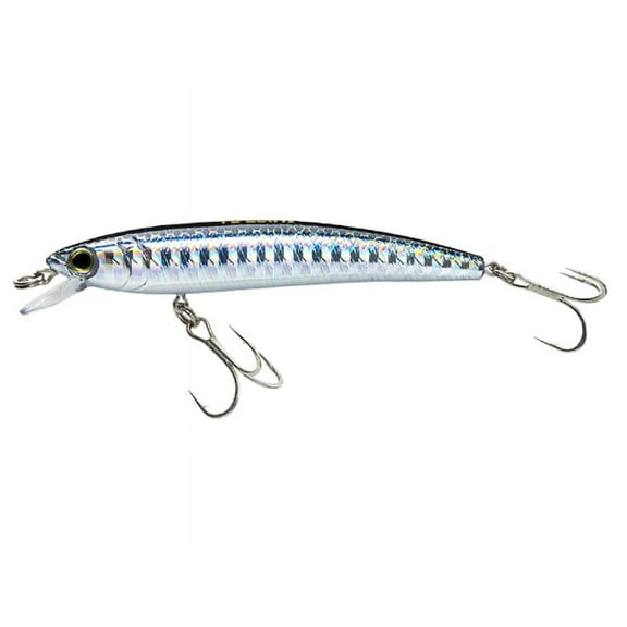 Yo-Zuri Pins Minnow (F), 50mm, 2", Silver/Black