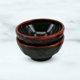 thumbnail image 5 of Cuenco pequeño Hesroicy negro, tacto cómodo, proporción 1/12, cuenco de sopa de simulación para casa de muñecas, accesorios de tiro, 5 of 8