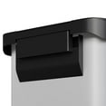 thumbnail image 3 of Garvee 13.21 Gallon Step-on Trash Can for Kitchen, with Liner Rim & Soft Close Plastic Lid, White, 3 of 9