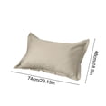 thumbnail image 3 of Funda de almohada refrescante para dormilones calientes con terciopelo transpirable y suave de nylon para sudores nocturnos y todo tipo, 3 of 6