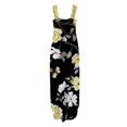 thumbnail image 5 of Summer Robes for Femmes Summer Conception Robe Décontractée Progressive Cou Sans Manches Suspendu V-Cou Robe Longue Womens Rompers for Summer Habillé sur Clearance, 5 of 5