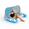 thumbnail image 1 of Silla hinchable Pool Float Grand XL con toldo para adultos, 1 of 9