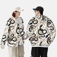 thumbnail image 4 of Fotbe Snake Chaqueta con Protección Solar UPF 50+ para Hombre y Mujer, Camisa con Capucha y Bolsillos-Medium, 4 of 7