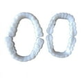 thumbnail image 2 of Upper and Lower Teeth Artificial Braces Teeth Whitening Silicone Denture Braces False Teeth Smiling Denture Braces Whitening-OPP packaging, 2 of 3