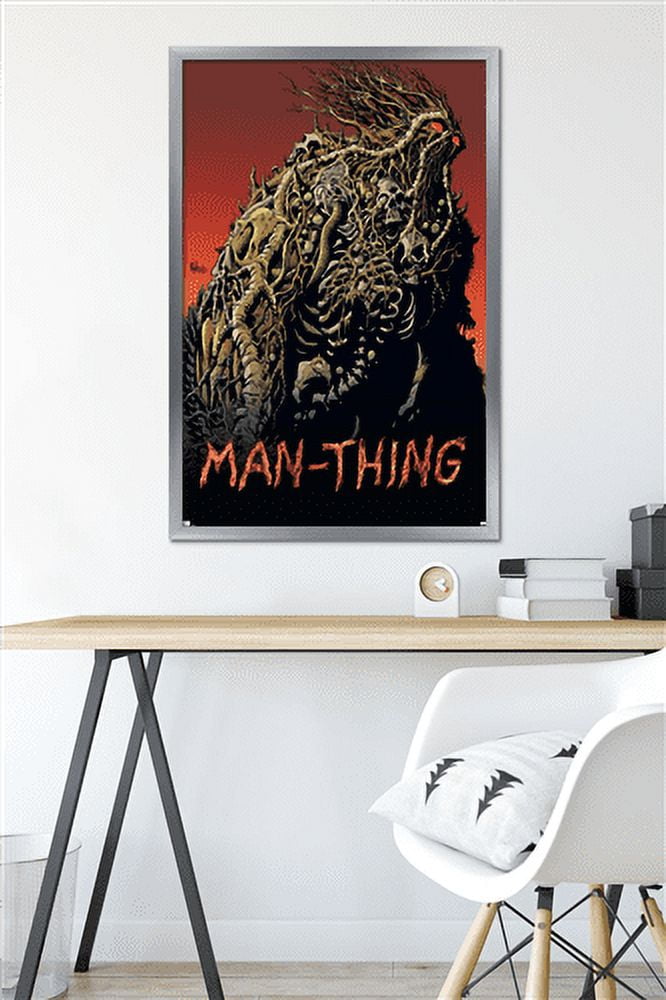 Marvel Comics: Man-Thing #2 Wall Poster, 22.375" x 34" Framed