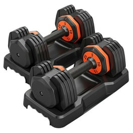 BalanceFrom 300 LB Dumbbell Set with 2 Tier Rack Pair of 20 25 30 35 40 LB Walmart