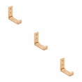 thumbnail image 4 of Bewildely Folding Hanging Hooks Aluminium Alloy Punch Strong Rack Foldable Towel Free Bearing Invisible Hanger for Bathroom Living Room Type1 NO1 Bewildely CBP259068, 4 of 6