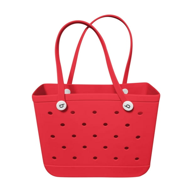 Bolsa de playa bolsa de almacenamiento bolso de Color sólido impermeable Eva agujero bolsa de almacenamiento grande, bolsa de mano al aire libre bolsas de viaje portátiles