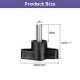 thumbnail image 2 of 6Pack Metric Carbon Steel Clamping Screw Knob t Shaped Thumb Screws M6 x 16mm, 2 of 5