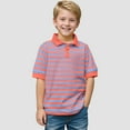 thumbnail image 2 of Gubotare Polo Boys Boys Short Sleeve Polo Shirt for Toddlers and Big Kids ( Red,Size 8-9 Years), 2 of 8